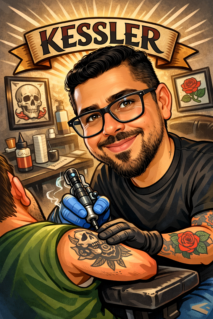 Trabalho de Tatuador — Kessler Tattoo Studio 2