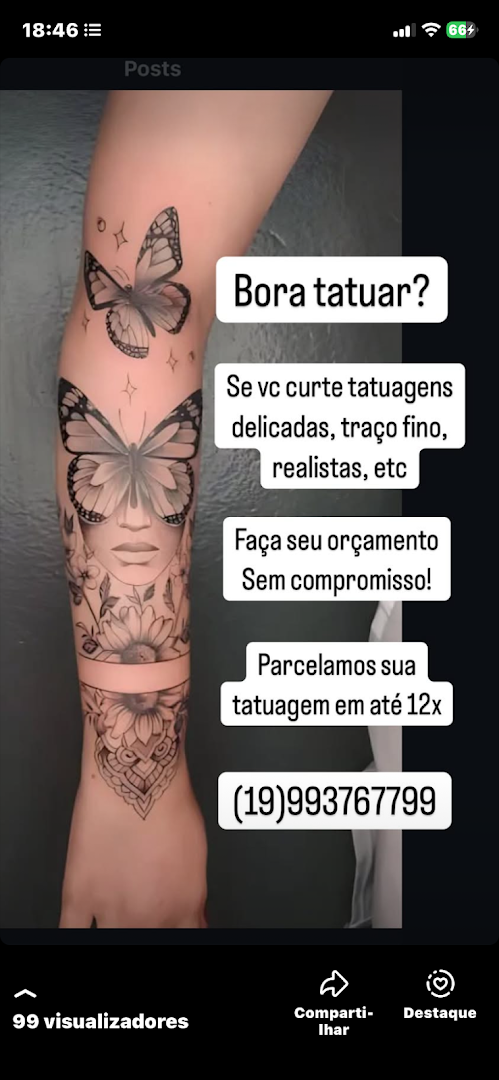 Trabalho de Tatuador — Kessler Tattoo Studio 5