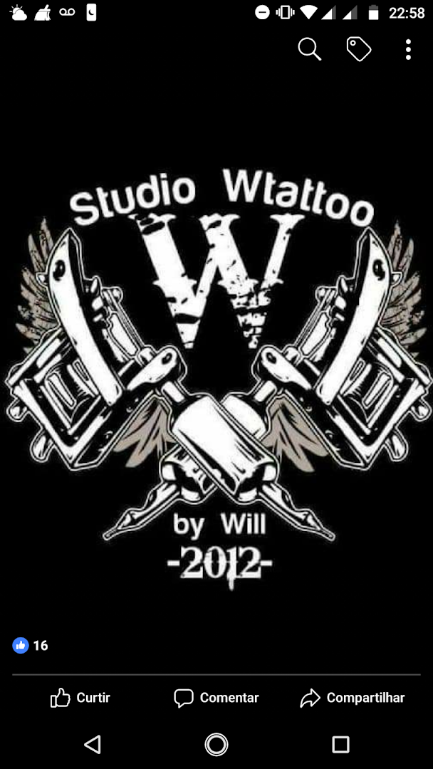 Trabalho de Estúdio de tatuagem — Studio Wtatto 2